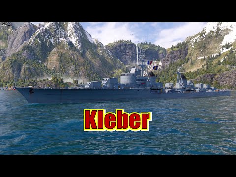 Meet The Kleber! Legendary French Destroyer (World of Warships Legends Xbox Series X) 4k