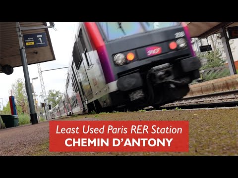 Chemin D'Antony - The Least Used Paris RER Station