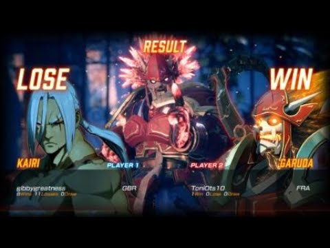 First match online Garuda vs kairi    FIGHTING EX LAYER BETA _20171213114242