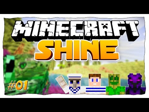 LAGERFEUERLIED & 1.TOD - mit Chaosflo44! - MINECRAFT SHINE • #01 // Nunan | #SHINEMC