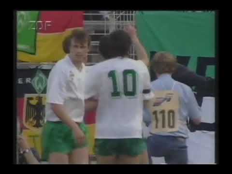 1991-1992 UEFA Cup Winners' Cup, final, Werder Bremen - AS Monaco 2-0