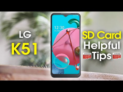 LG K51 SD Card Helpful Tips | How to Put Memory Card in LG K51 |  H2techvideos