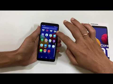 How to take screenshot on Samsung Galaxy M01 Core