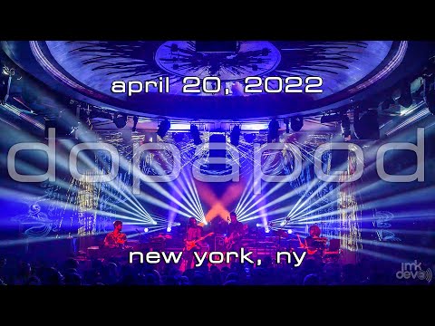 Dopapod: 2022-04-20 - Sony Hall; New York, NY (Complete Show) [4K]