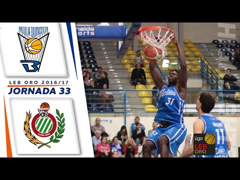 HIGHLIGHTS | Club Melilla Baloncesto vs Magia Huesca (ORO 16/17 - J33)