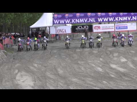 Marc de Reuver startcrash in Axel