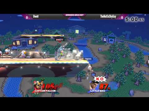 S11 Smash Wii U - TheNotSoShyGuy (Little Mac, Ness) vs Bwett (Falcon) - Winners Bracket