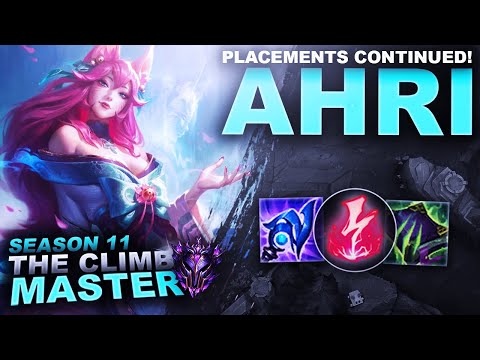 MY SOLID PICK RIGHT NOW... AHRI! - Climb to Master S11 | League of Legends