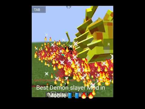 Dash tech gaming!! - Best Demon slayer Mod Of java📱📱 In mobile #funny #shorts #trending #funny #shorts #minecraft