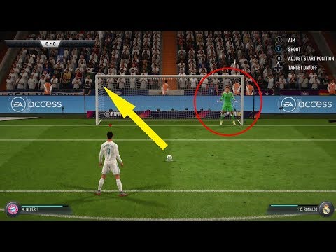 HOW TO ALWAYS SCORE PENALTIES IN FIFA 18 (FIFA 18 PENALTY GLITCH)