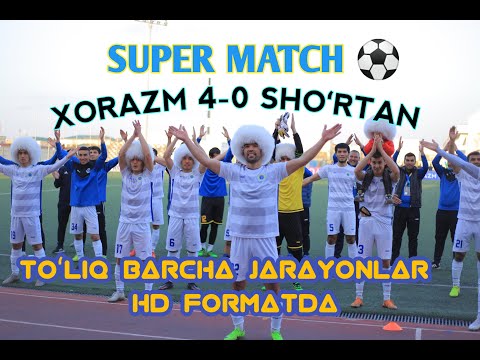 🇺🇿 Pro liga. 3-tur Uchrashuvida kiritilgan barcha gollar: XORAZM — SHO'RTAN 4:0 ⚽️ R