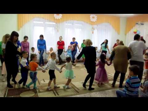 Танец с мамами 'Тетя Весельчак!'. Средняя группа.