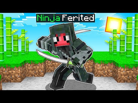 FERİTED NİNJA OLDU 🥷 - Minecraft