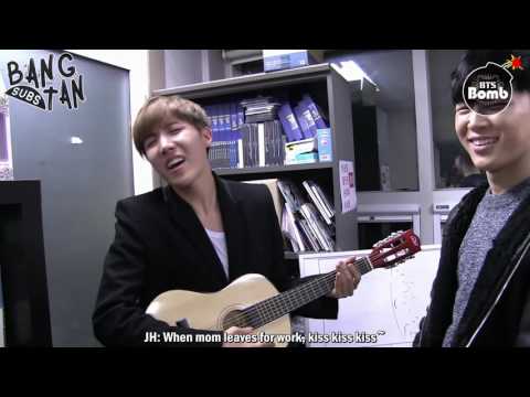 [ENG] 160607 [BANGTAN BOMB] Special BANGTAN BOMB 8 - Playing the guitar