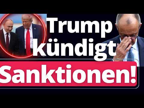 IRAN-Krieg: Trump kündigt Russland Sanktionen! Merz Stinksauer!
