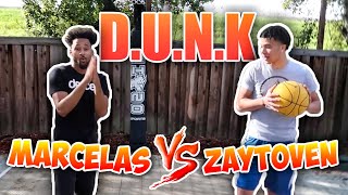 KRAZY GAME OF D.U.N.K VS MARCELASHOWARD😱🔥