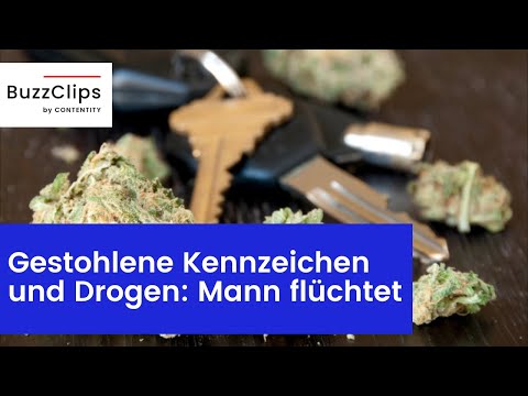Flüchtiger Fahrer wirft Marihuana aus Auto