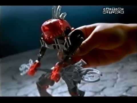 Original Res. HQ Rahkshi UK TV Commercial Products/Sets - LEGO Bionicle 2003 Cartoon Network