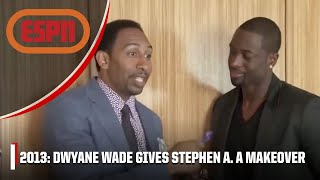 That time when Dwyane Wade gave Stephen A. a makeover 😅 | Remember This?