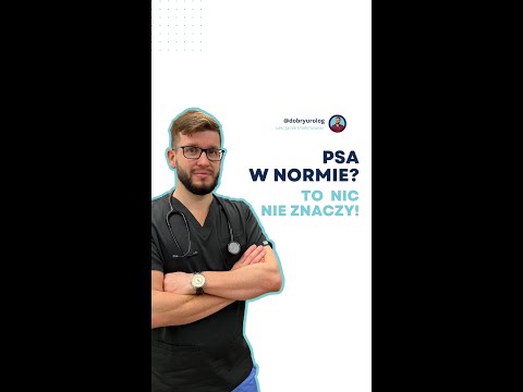 Wskaźnik PSA w normie? I tak możesz mieć raka prostaty! Lek. Jacek Chełchowski #shorts