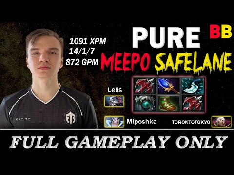 Pure Meepo Carry 1091 XPM Practicing for DPC EEU Tour 1 - Full Gameplay Meepo #289