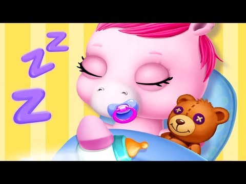 Fun Baby Pony Care Kids Game - Pony Sister Care, Horse Animal Dress Up Decoration Games For Babies
