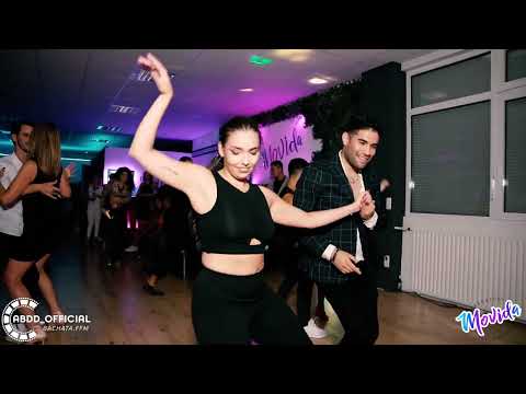 DOBLE FILO ROMEO SANTOS SOCIAL BACHATA DANCE / Marco Espejo y Raquel bailando en Frankfurt movida
