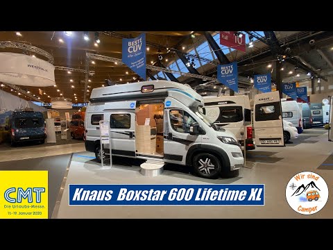 Knaus Boxstar 600 Lifetime XL auf der CMT 2020 in Stuttgart