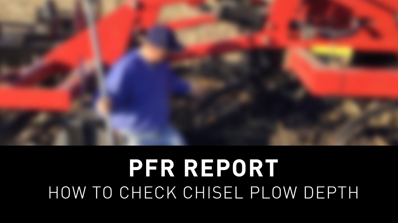 Beck’s PFR Report | How to Check Chisel Plow Depth
