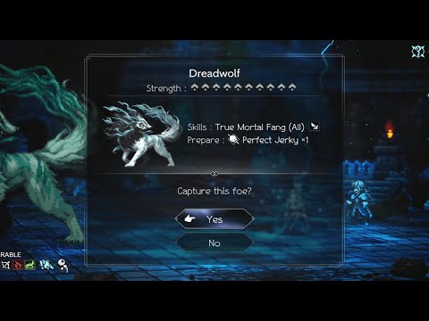 Octopath Traveler 2 Dreadwolf - Ochette Max level Beast - Infernal Castle