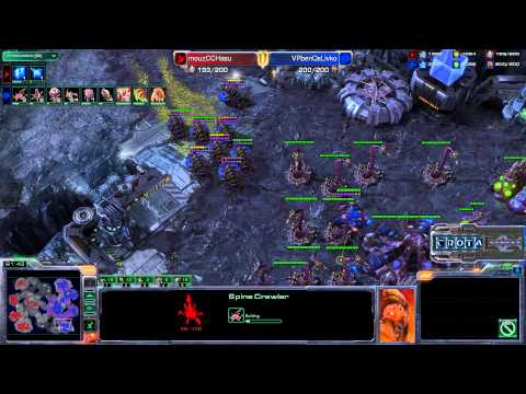 mouz CC Hasu (P) vs vp vq Slivko (Z) - G1 - StarCraft 2 - SC1819