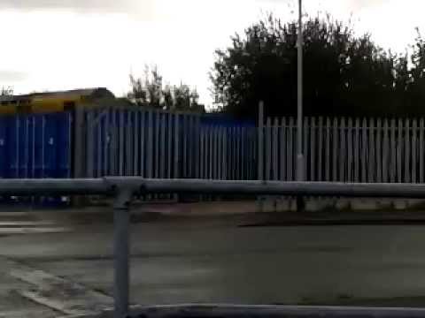 Connahs Quay 17.10.2013 - Network Rail Class 37 97 97303 & 97302 on RHTT train