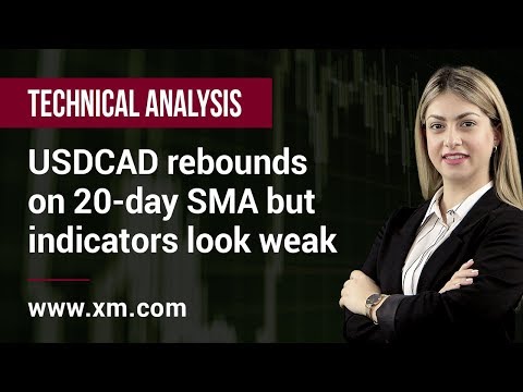 Technical Analysis: 10/05/2019 - USDCAD rebounds on 20-day SMA but indicators look weak