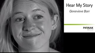 Genevieve Barr speaks about hearing loss