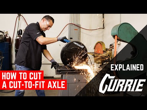 HOW TO CUT A CUT-TO-FIT 9-INCH AXLE | EXPLAINED