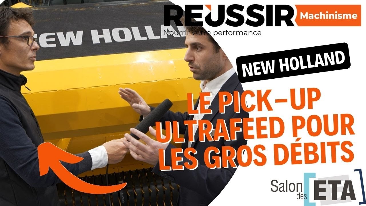 UltraFeed de New Holland : un pick-up plus performant en conditions difficiles