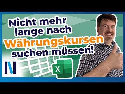 Excel 365: Mit dem Datentyp Währung kannst Du mühelos Währungskurse umrechnen!