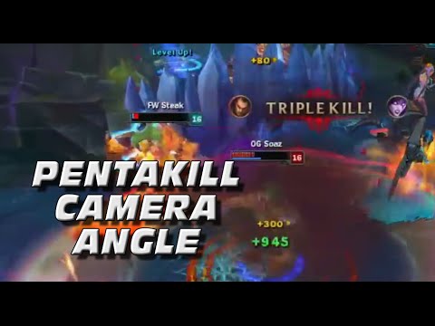 Soaz Darius Pentakill Replay Camera Angle - League of Legends