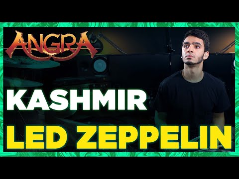 LED ZEPPELIN - KASHMIR - ANGRA VERSION - BRUNO VALVERDE - DRUM PLAYTHROUGH - DRUM COVER