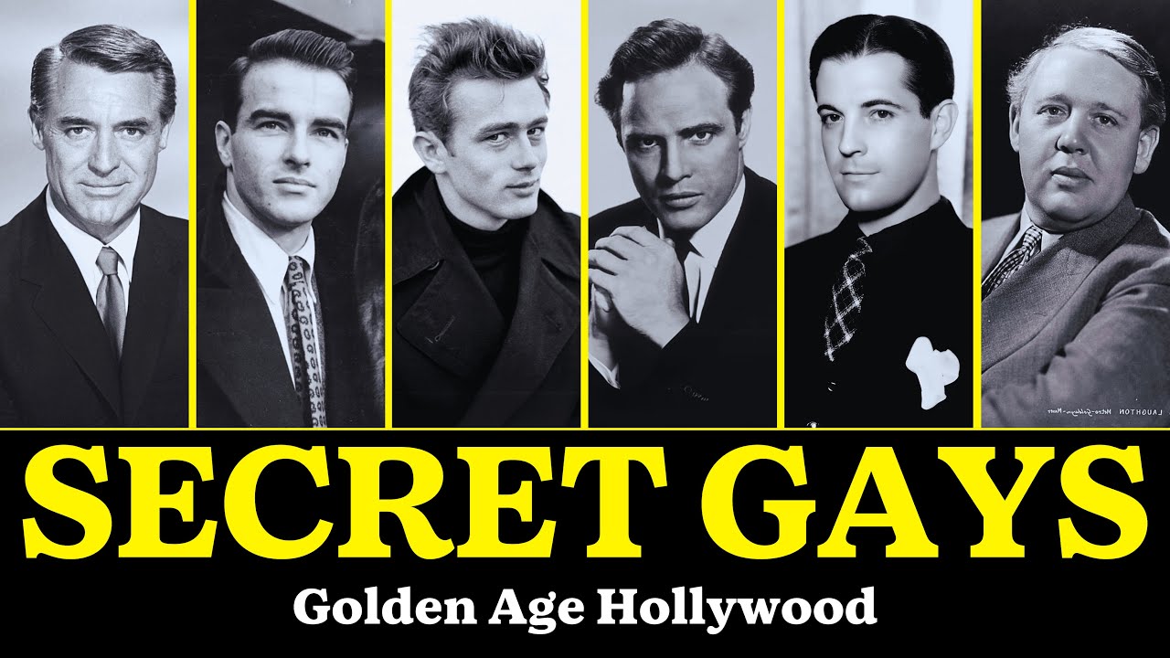20 Golden Era Celebrities Who Were Gay  (But Never Told Anybody)