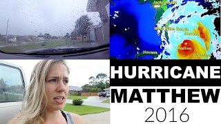HURRICANE MATTHEW FOOTAGE!