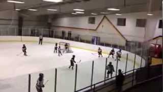 preview picture of video '2014JAN05 Valley Forge Colonials Squirt B Red vs. Quakers Saxon Vargo Goal 2'
