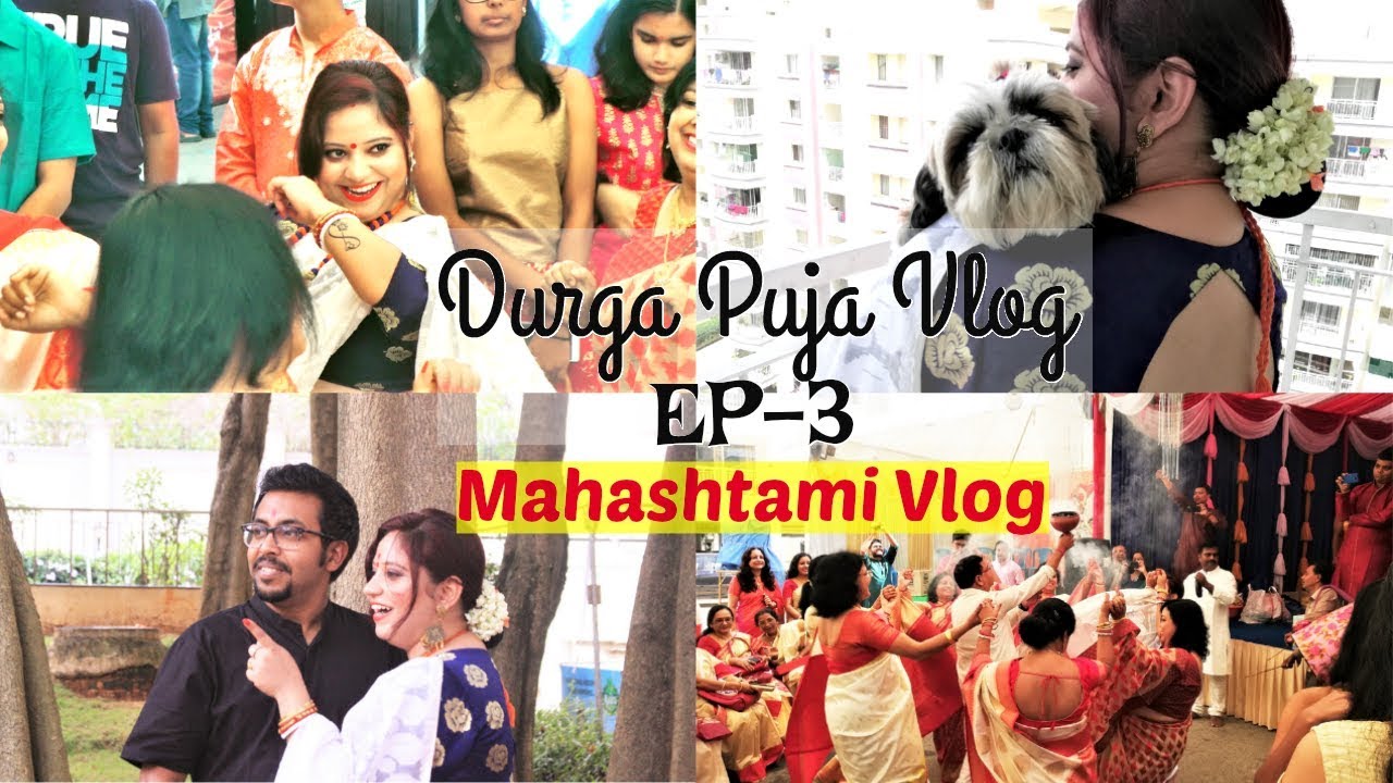 2018 Durga Puja Vlog | Episode 3 | Durga Puja Ashtami Vlog 2018 | Durga Puja Bangalore