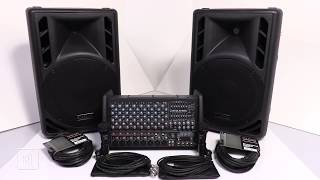 Video thumbnail for Carvin Audio XP1000L-PM12 Sound System by Carvin Amps & Audio