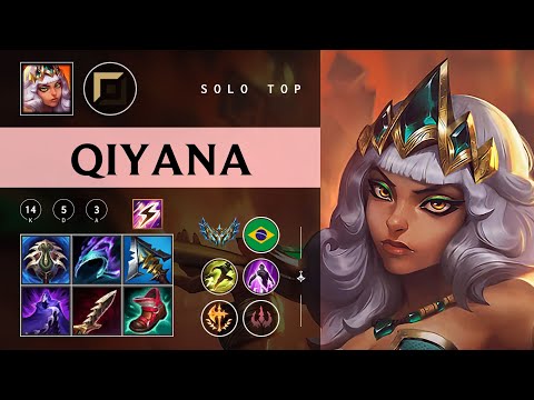 Qiyana Top vs Malphite - BR Challenger Patch 26.02
