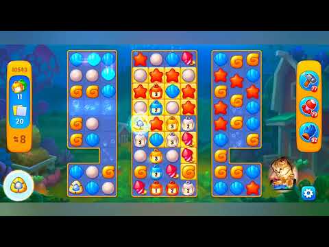 фишдом 2022 # 10543 уровень - прохождение без бустеров # Fishdom,  10543  level - no Boosters.