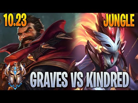 Graves vs Kindred - Jungle - 10.23 Challenger