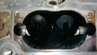 Carbon Buildup cleaning intake valves on TFSI engine 2.0 turbo #audi #A4