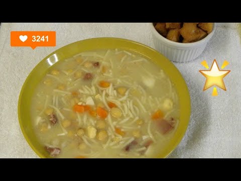 SOPA DE PICADILLO | Soup Recipe | Una Chef en la Cocina