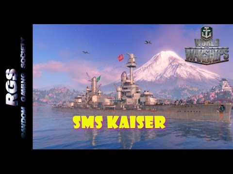 World of Warships - SMS Kaiser [ deutsch - Gameplay ]